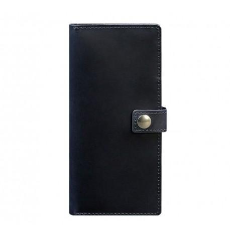 Шкіряний тревел-кейс 6.0 (темно-синій) шкіра Crazy Horse