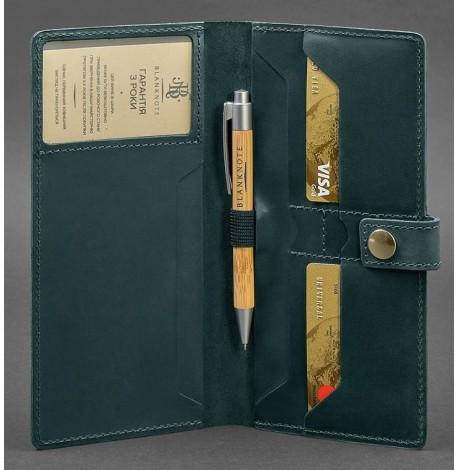 Кожаный тревел-кейс 6.0 (зеленый) кожа Crazy Horse