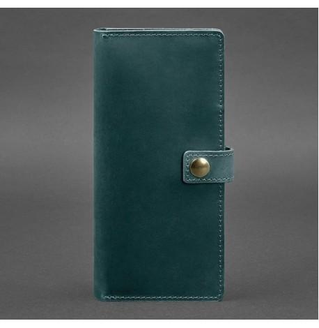 Кожаный тревел-кейс 6.0 (зеленый) кожа Crazy Horse