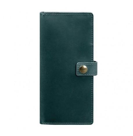 Кожаный тревел-кейс 6.0 (зеленый) кожа Crazy Horse