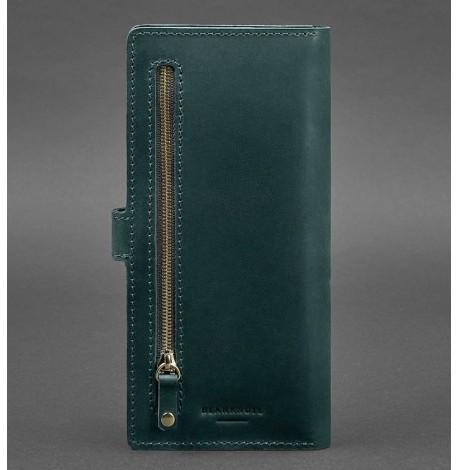 Кожаный тревел-кейс 6.0 (зеленый) кожа Crazy Horse