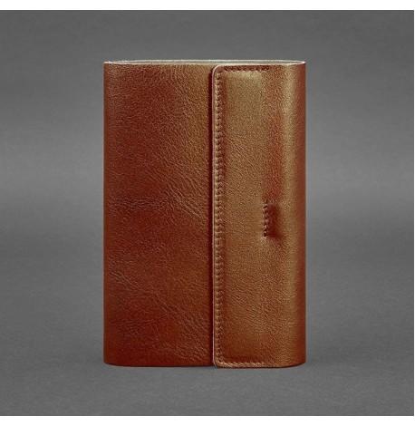 Шкіряний блокнот софт-бук 7.0 (світло-коричневий)