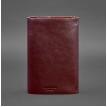 Шкіряний блокнот Cофт-бук 7.0 (бордовий) шкіра Krast