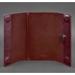 Шкіряний блокнот Cофт-бук 7.0 (бордовий) шкіра Krast