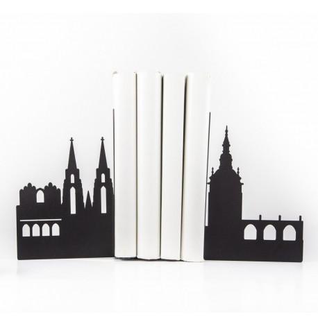 Держатели для книг «Прага» (черный)