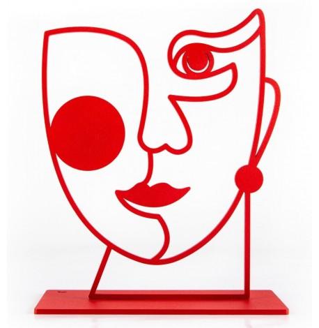 Держатель для книг «Она» (красный)