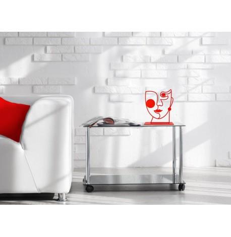 Держатель для книг «Она» (красный)