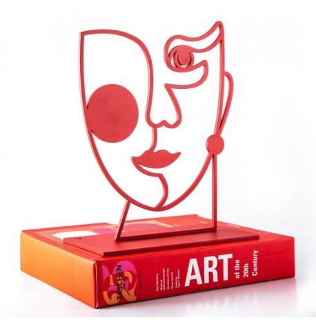 Держатель для книг «Она» (красный)