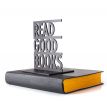 Держатель для книг Read Good Books (черный)