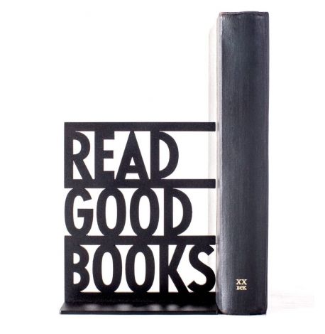 Держатель для книг Read Good Books (черный)