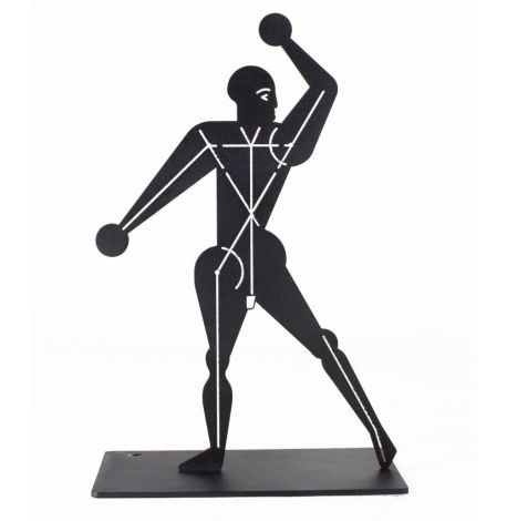 Держатель для книг «Человек Баухаус» (черный)