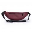 Поясна сумка-бананка бордова