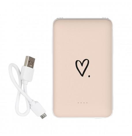 Повербанк (powerbank) Ziz "Сердечко" 5000 mAh