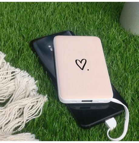 Повербанк (powerbank) Ziz "Сердечко" 5000 mAh