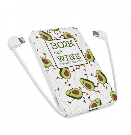 Повербанк (powerbank) Ziz "ЗОЖ" 5000 mAh