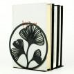 Упор для книг Glozis Ginkgo Black (черный)