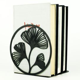 Упор для книг Glozis Ginkgo Black (чорний)