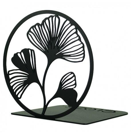 Упор для книг Glozis Ginkgo Black (черный)