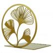 Металлический упор для книг Glozis Ginkgo Bronze (бронза)