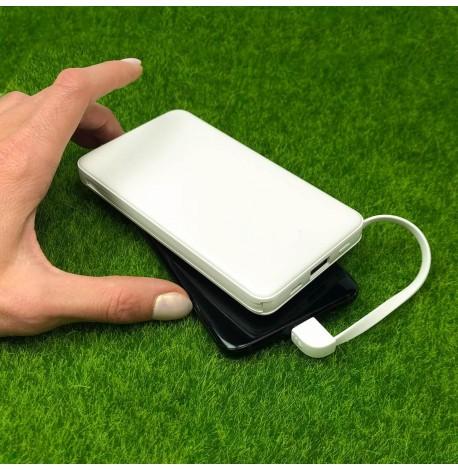 Повербанк (powerbank) Ziz "Белый" 10000 mAh