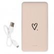 Повербанк (powerbank) Ziz "Сердечко" 10000 mAh