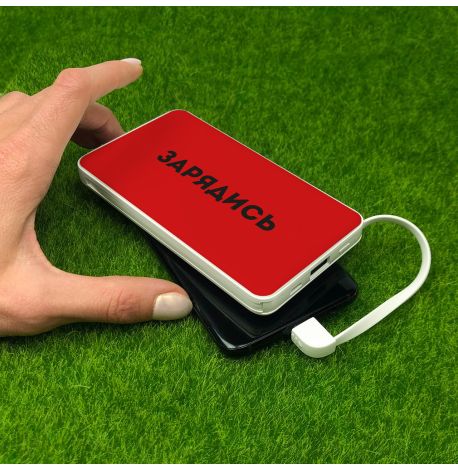 Повербанк (powerbank) Ziz "Зарядись" 10000 mAh