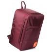 Рюкзак для ручної поклажі PoolParty HUB (бордовий) - Ryanair / Wizz Air / МАУ