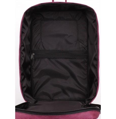 Рюкзак для ручної поклажі PoolParty HUB Pink Ruffle (рожевий) - Ryanair / Wizz Air / МАУ