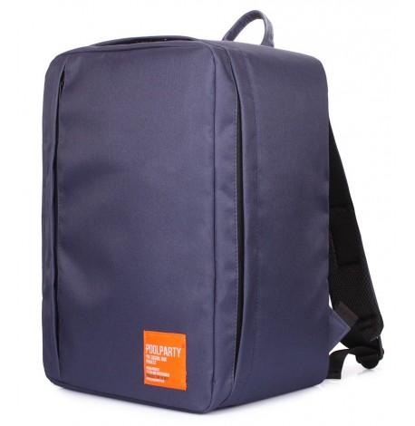 Рюкзак для ручної поклажі PoolParty Airport (темно-синій) - WizzAir / Ryanair