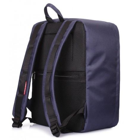 Рюкзак для ручної поклажі PoolParty Airport (темно-синій) - WizzAir / Ryanair