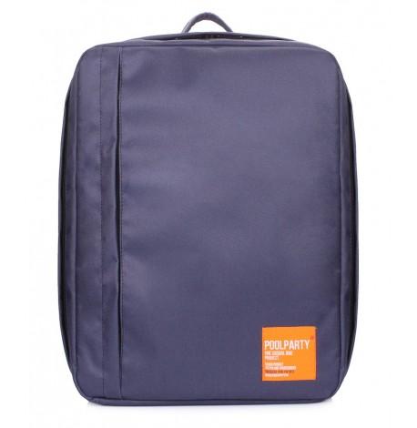 Рюкзак для ручної поклажі PoolParty Airport (темно-синій) - WizzAir / Ryanair