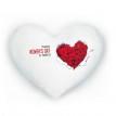 Led подушка серце Women's day (біла)