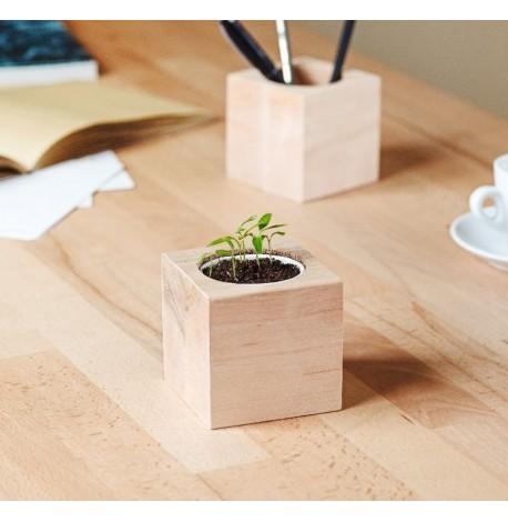 Экокуб для выращивания растений "Сирень"