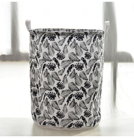 Кошик для іграшок, білизни "Папуги в папороті"