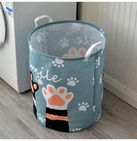 Кошик для іграшок, білизни "Пухнасті лапки"