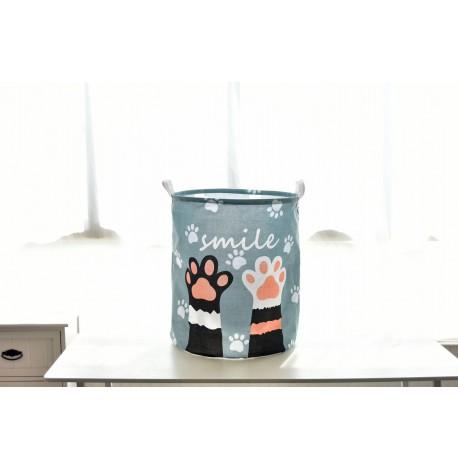 Кошик для іграшок, білизни "Пухнасті лапки"