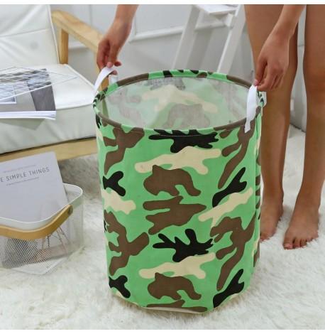 Корзина для игрушек, белья "Светлый камуфляж"