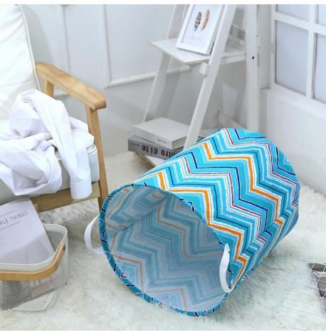 Кошик для іграшок, білизни "Різнобарвна геометрія"