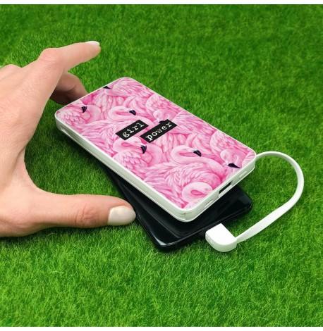Повербанк (powerbank) Ziz "Фламинго" 10000 mAh