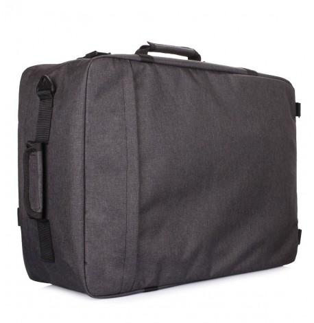 Рюкзак-сумка для ручної поклажі PoolParty Cabin (сірий-помаранчевий) - МАУ