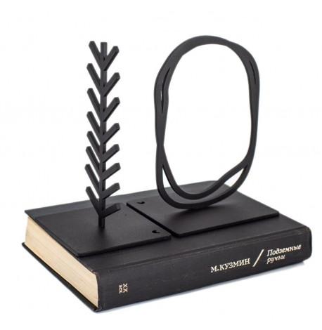 Держатели для книг «Озеро в лесу»