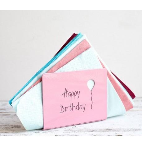 Серветниця Happy Birthday