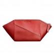 Косметичка из натуральной кожи (красная) кожа Krast