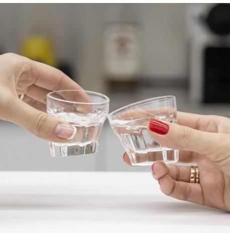 Набор пьяных граненых стопок (6 шт)