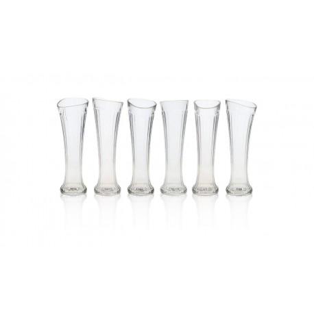 Набор пьяных бокалов высоких (6 шт)