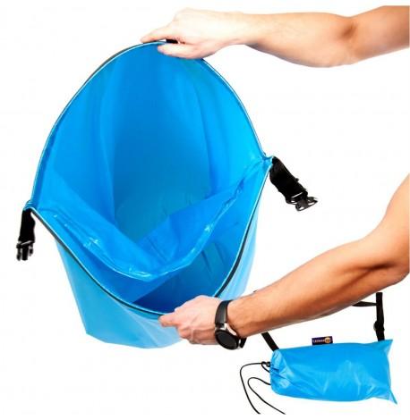 Бескамерный надувной шезлонг-лежак RipStop 2.0 (голубой)