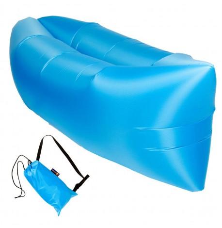 Бескамерный надувной шезлонг-лежак RipStop 2.0 (голубой)
