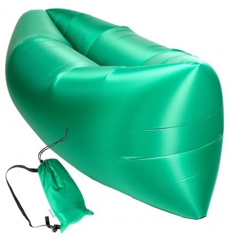Бескамерный надувной шезлонг-лежак RipStop 2.0 (зеленый)