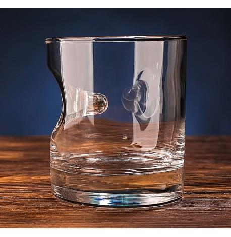 Стакан для виски с пулей 9 мм