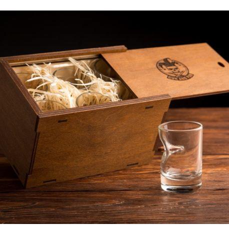 Набор 6-ти стопок с пулей 5.56